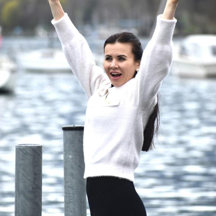 Portrait of Nova Kline, group coordinator and fusion cooking expert